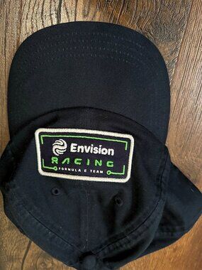 Envision Racing SuperDry Formula E Team Cap - Navy with Green Underbrim
